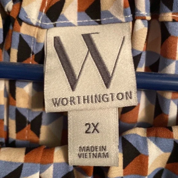 Geometric blouse - Picture 2 of 5